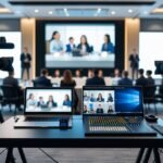 equipamentos para eventos híbridos
